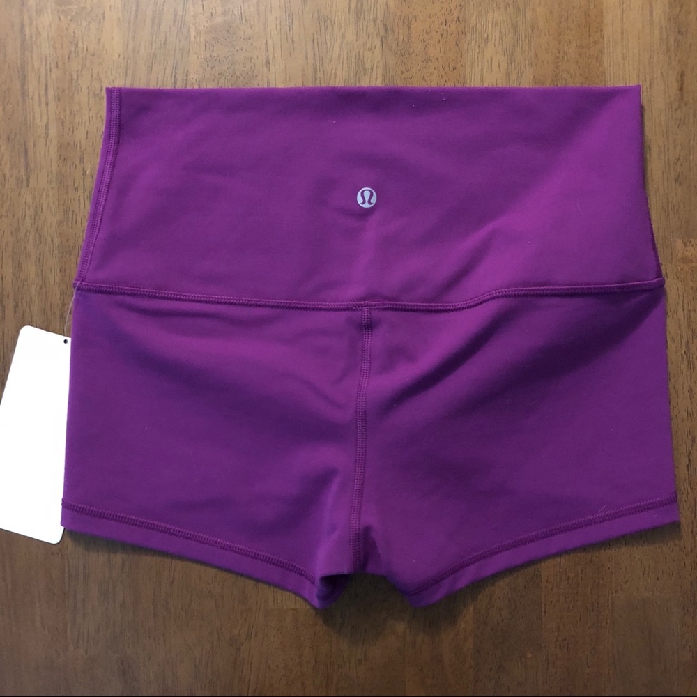 Lululemon Boogie Shorts Roll Down Regal Plum